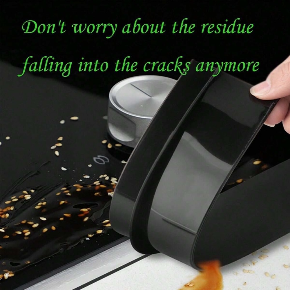 Silicone Gap Strip For Kitchen Gas Stove AntiOil AntiStain Sealing Insert Strip For A Cleaner Kitch 2