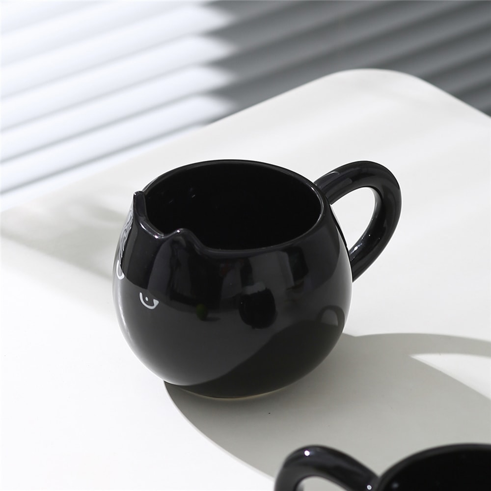 Cat Shaped Ceramic Mug Creative Coffee Cup for Cat Lovers