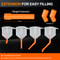 Spill Proof Coolant Filling Funnel Kit Easy Oil Pouring for Car Maintenance