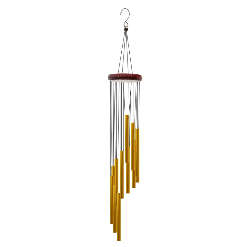 Elegant Aluminum Wind Chimes Tube Outdoor Garden Wind Chime With Hook For Patio Memorial And Home D 5