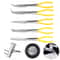 Extra Long Nose Pliers Straight Bent Tip Mechanic Tool Kit For Auto Care 1