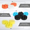 Car Polishing Sponge Pads Kit Foam Pad Buffer For Auto Motorcycle Scratch Removal 3