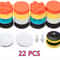 Car Polishing Sponge Pads Kit Foam Pad Buffer For Auto Motorcycle Scratch Removal 8