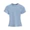 Sexy Slim Fit Casual TShirt For Women Trendy Solid Color ShortSleeve Fashion Top 8