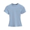 Sexy Slim Fit Casual TShirt For Women Trendy Solid Color ShortSleeve Fashion Top 8