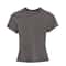 Sexy Slim Fit Casual TShirt For Women Trendy Solid Color ShortSleeve Fashion Top 9