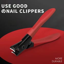 durable large opening nail clippers for thick nails easy trimmer for elderly and household use