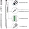 Multifunction Ballpoint Pen with Ruler, Screwdriver, Stylus, and Spirit Level