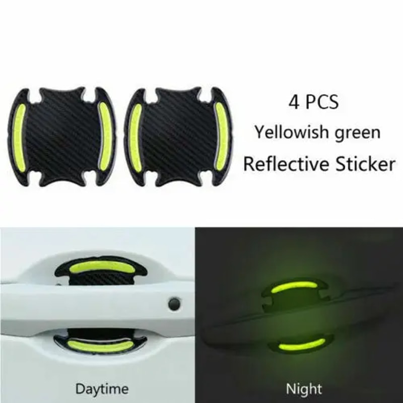 Reflective Car Door Handle Protector AntiScratch Paint Surface Sticker For Car Accessories 7