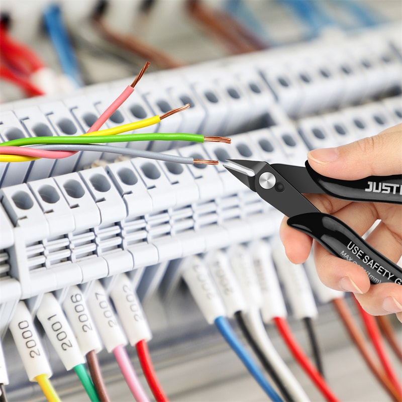 Mini Nose Cutting Plier Electrical Wire Cable Cutter Durable Flush Pliers for Precise Cuts