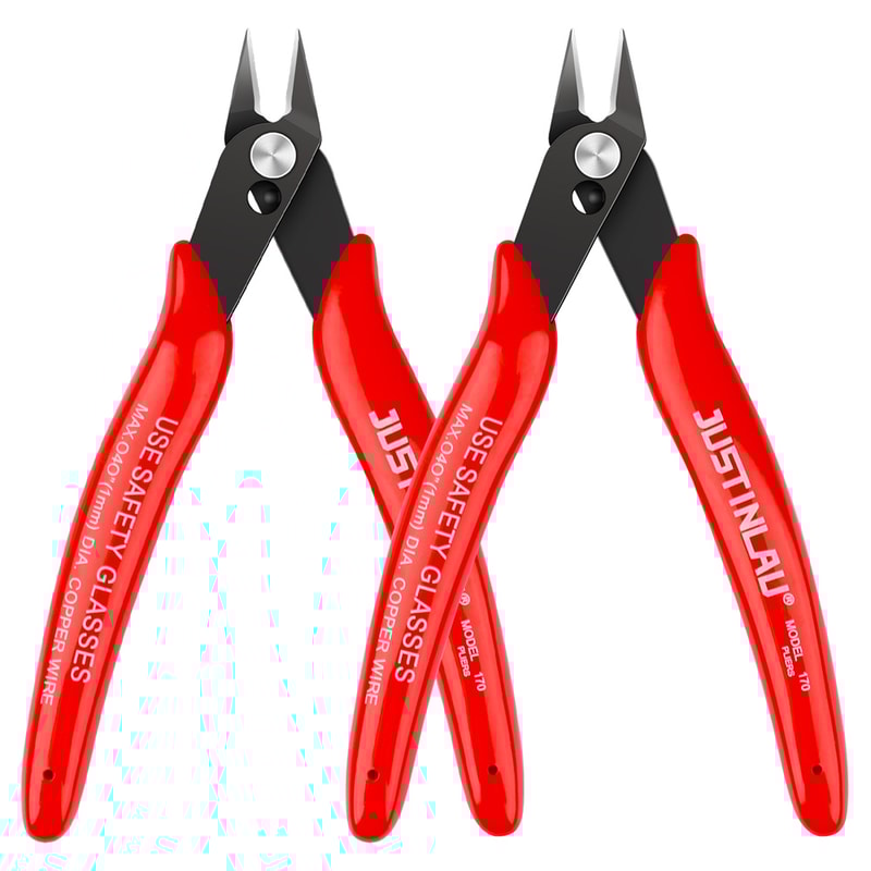 Mini Nose Cutting Plier Electrical Wire Cable Cutter Durable Flush Pliers for Precise Cuts