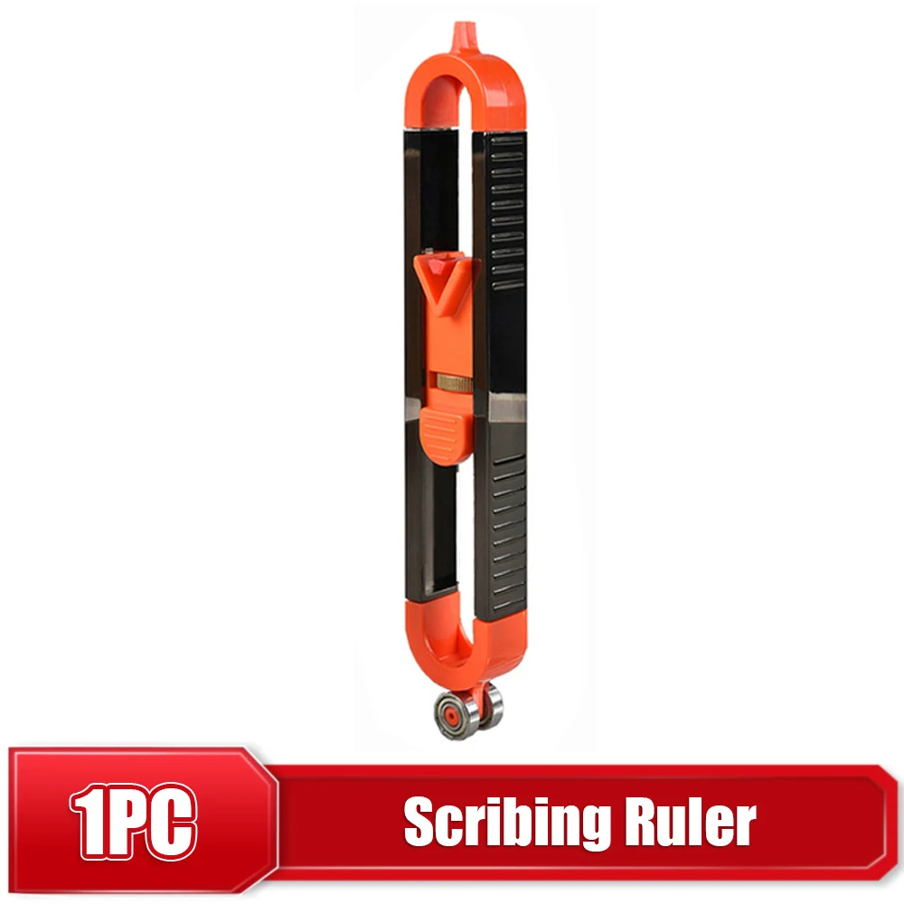 Adjustable Contour Gauge for Precise Woodworking & Scribing with Lock Profile Duplicator Ruler Tool