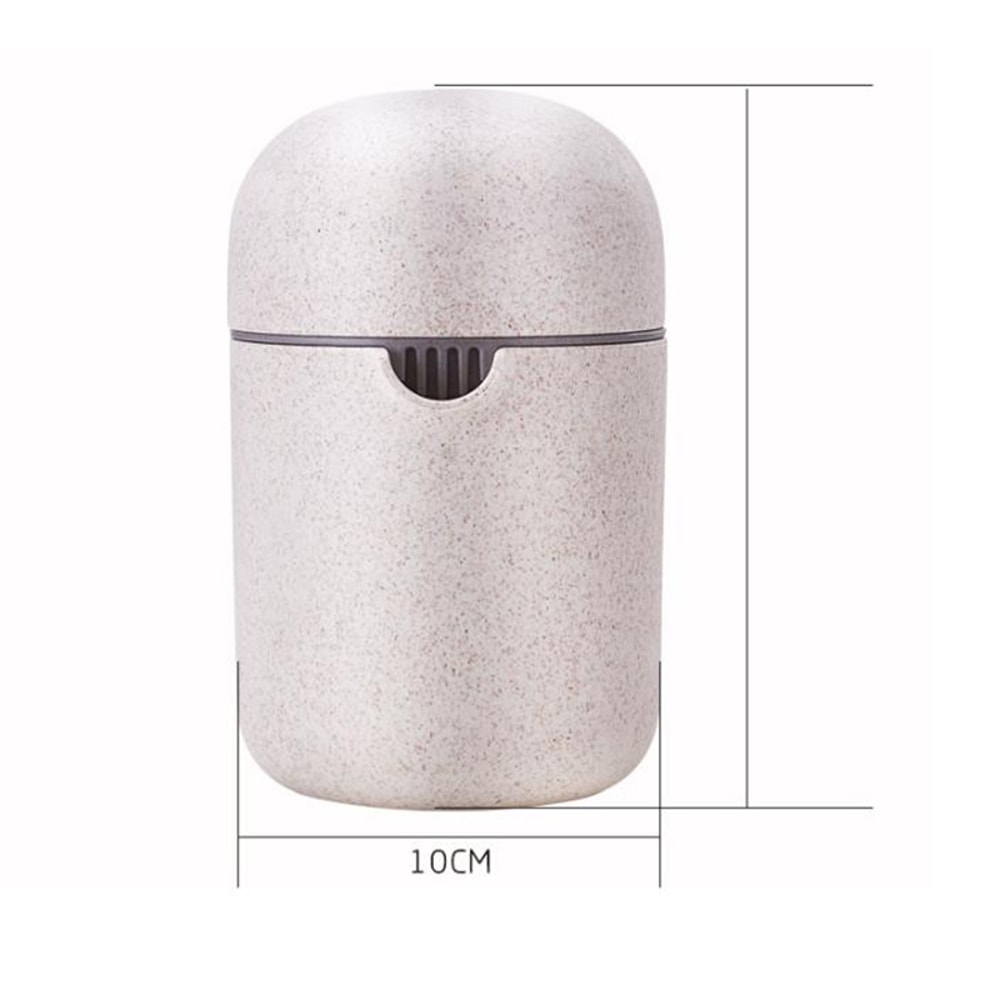 Premium Mini Citrus Juicer Manual Press For Fresh Lemon Lime Juice NonSlip Reamer With Rotary Lid 4
