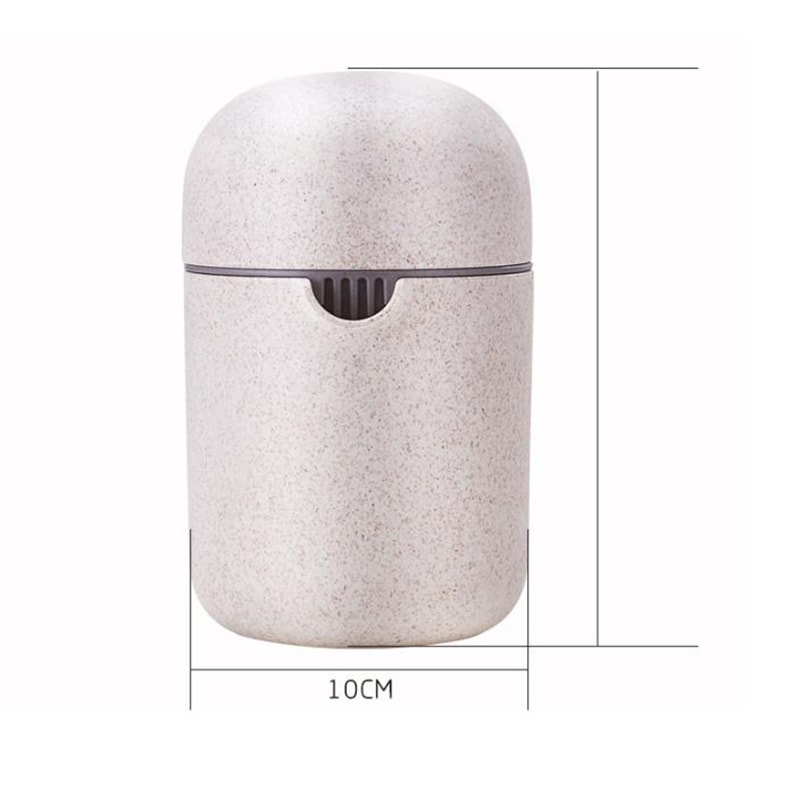 Premium Mini Citrus Juicer Manual Press For Fresh Lemon Lime Juice NonSlip Reamer With Rotary Lid 4