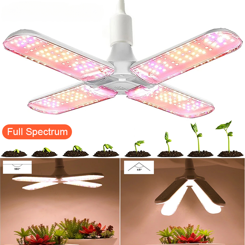 Full Spectrum Foldable Grow Light For Indoor Plants Bloom Flowering 0