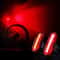 USB Rechargeable Cycling Tail Light LED Mountain Bike Rear Warning Light 3