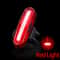 USB Rechargeable Cycling Tail Light LED Mountain Bike Rear Warning Light 6