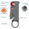 Stripping Pliers Stainless Steel Wire Cable Tools Hexagon Wrench Insulated Electrical Stripper For 2