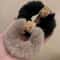 Soft Plush Headband High Elasticity Braided Hair Tie For Girls 4