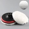 Wool Car Polishing Pad Set For Polisher Machine Auto Paint Care Buffing Waxing Pads 1