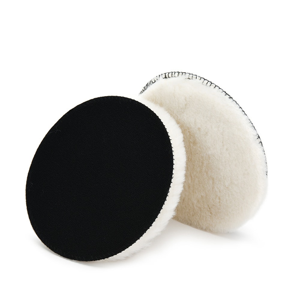 Wool Car Polishing Pad Set For Polisher Machine Auto Paint Care Buffing Waxing Pads 4
