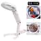 Portable Jewelry Magnifying Glass with LED Light, Foldable Stand Desk for Repair & Appraisal