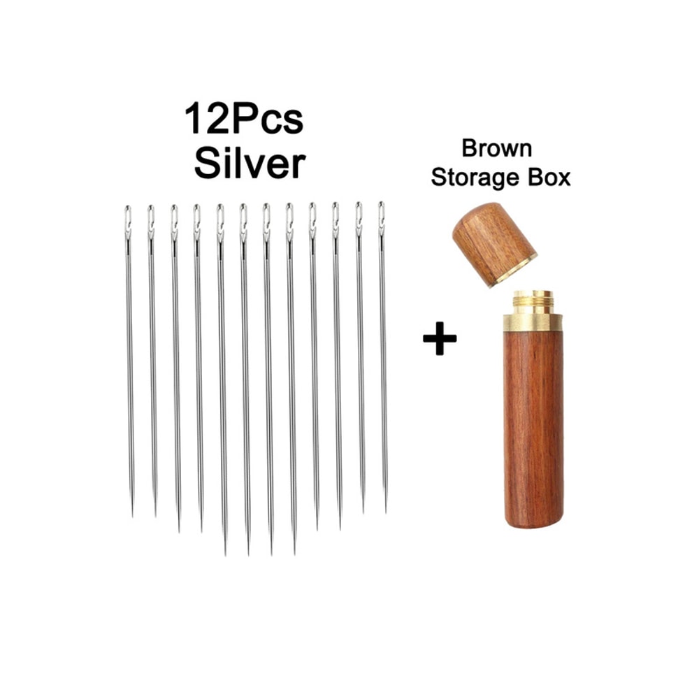 Stainless Steel Blind Needles For Easy Threading Sewing Needles For Elderly And DIY 6