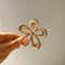 Elegant Gold Hollow Liquid Hair Claw Clip Trendy Metal Hairpin For Women 9