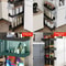 Rolling Utility Cart Movable Gap Storage Rack for Kitchen, Bathroom & Living Room