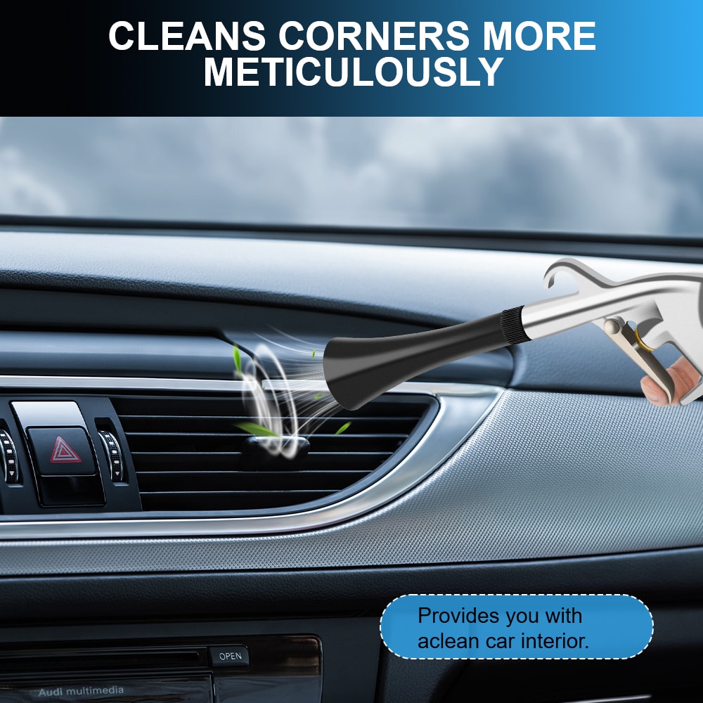 HighPressure Air Blow Car Wash Gun For Interior Detailing Dry Cleaning 4