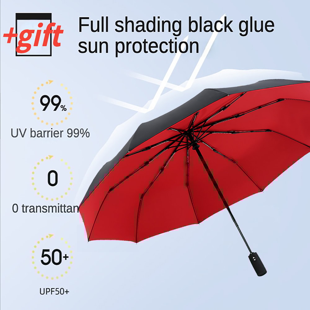 Windproof Double Layer Automatic Umbrella Durable, Self-Opening & Resistant