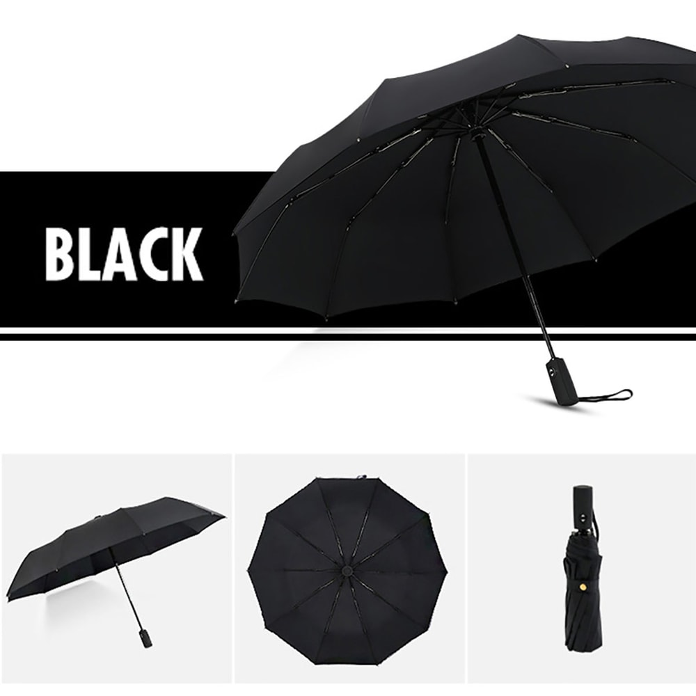 Windproof Double Layer Automatic Umbrella Durable, Self-Opening & Resistant