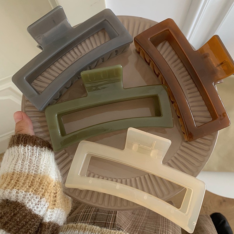 Oversized Girl Hair Clip Simple & Versatile Hair Accessory for All Styles