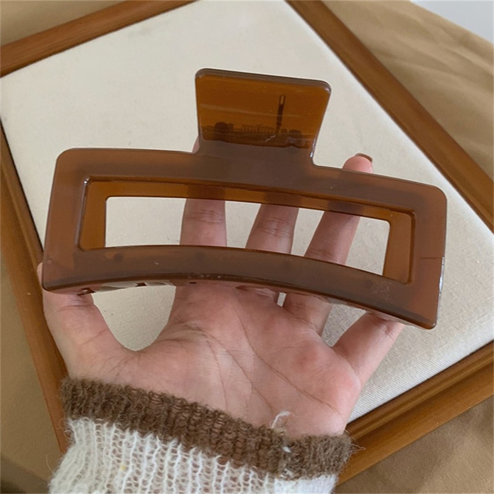 Oversized Girl Hair Clip Simple & Versatile Hair Accessory for All Styles