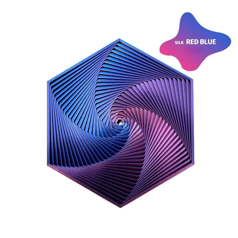 Fractal Fidget Hexagon Toy Portable Stress Reliever & Sensory Desktop Ornament