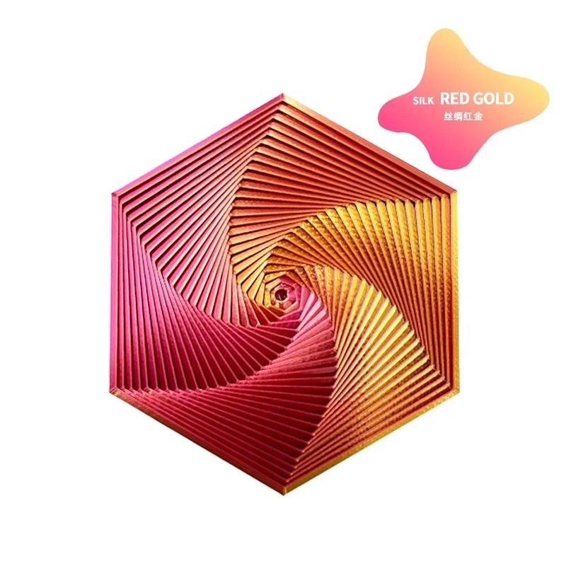 Fractal Fidget Hexagon Toy Portable Stress Reliever & Sensory Desktop Ornament