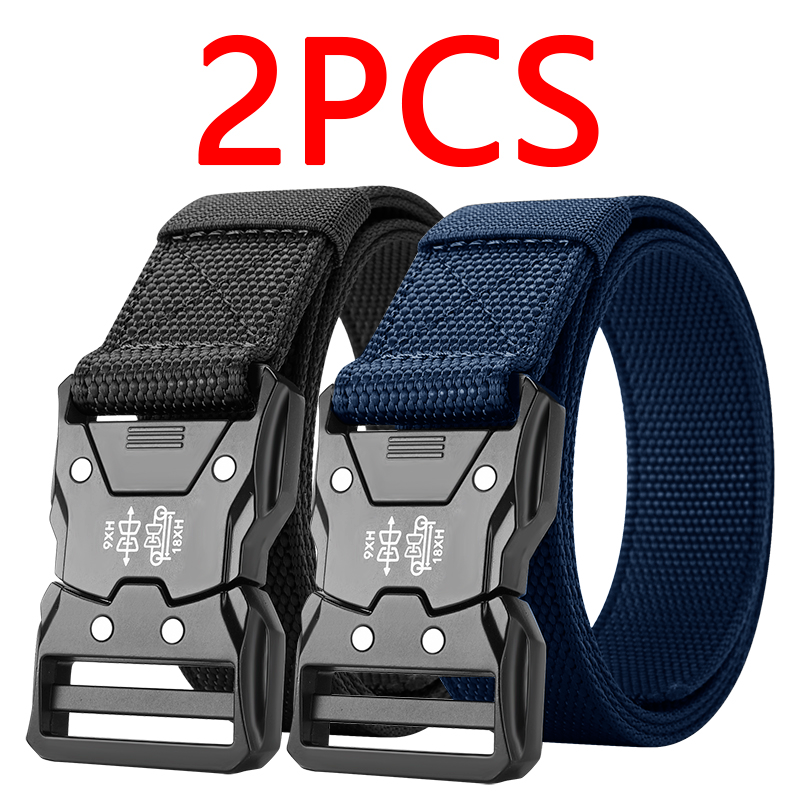 Tactical Waist Belt With Automatic Buckle Durable Unisex Accessory For Outdoor Adventures 6