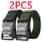 Tactical Waist Belt With Automatic Buckle Durable Unisex Accessory For Outdoor Adventures 7