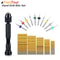 Mini Pin Vise Hand Drill Set for DIY Jewelry, Craft, and Resin Work Precision Rotary Tool for Carving and Plastic Dril