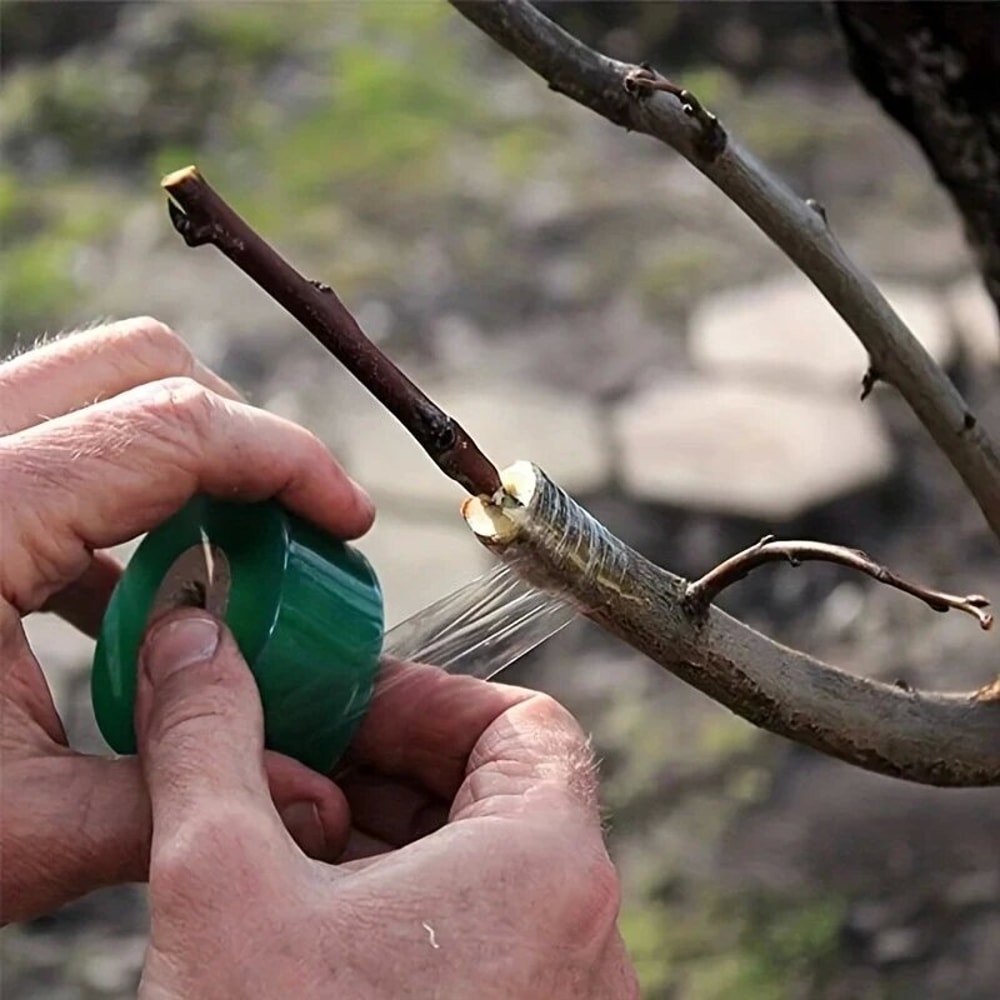 Self-Adhesive Grafting Tape for Plants Stretchable PE Film for Gardening, Trees & Seedlings