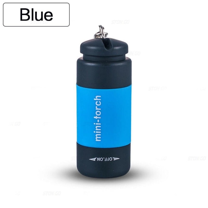 USB Rechargeable LED Mini Flashlight Waterproof Keychain Light For Outdoor Hiking Camping Emergenc 11