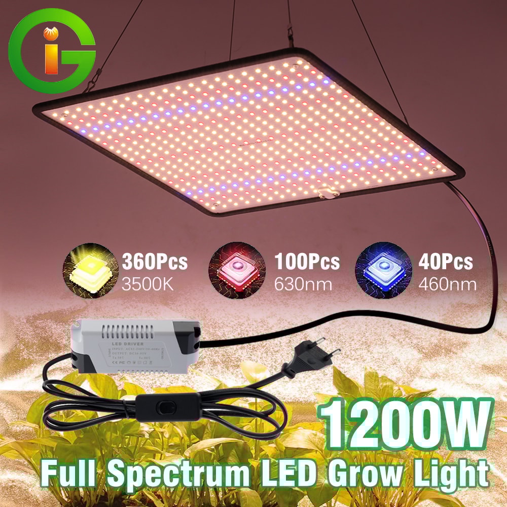 Full Spectrum LED Grow Light For Indoor Plants Phyto Lamp 0