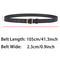 Womens Luxury PU Leather Belt with Pin Buckle Fashionable, Soft & Versatile