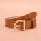 Womens Luxury PU Leather Belt with Pin Buckle Fashionable, Soft & Versatile