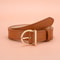 Womens Luxury PU Leather Belt with Pin Buckle Fashionable, Soft & Versatile