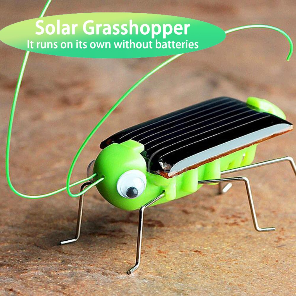 Solar Grasshopper Puzzle Toy Interactive Science Educational Gift For Kids Boys Girls 1