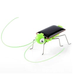 solar grasshopper puzzle toy interactive science educational gift for kids, boys & girls