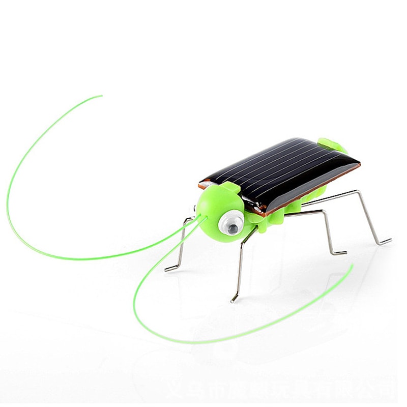 Solar Grasshopper Puzzle Toy Interactive Science Educational Gift For Kids Boys Girls 0