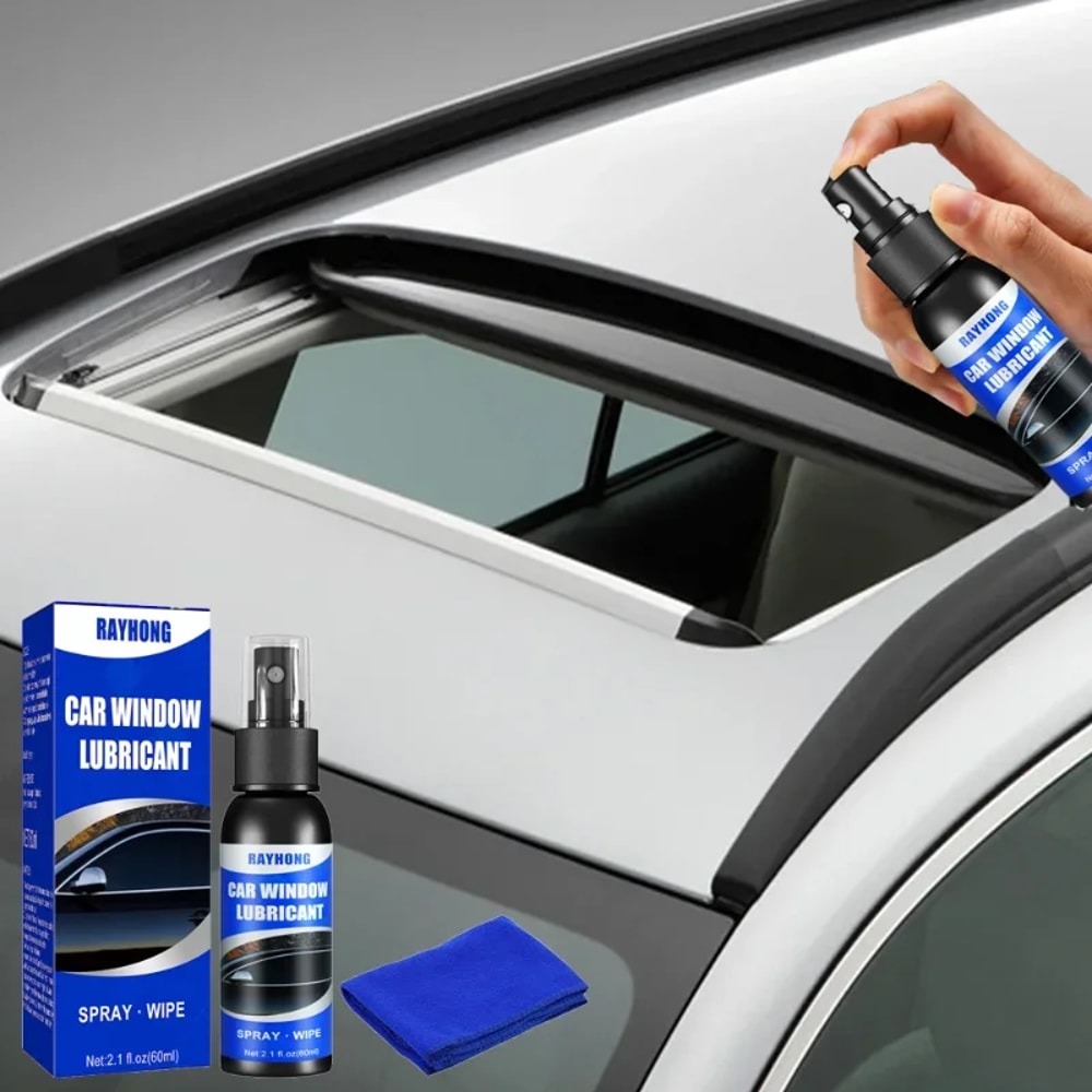 Window Lubricant For Car Rubber Strip Softening Maintenance Noise Elimination 0