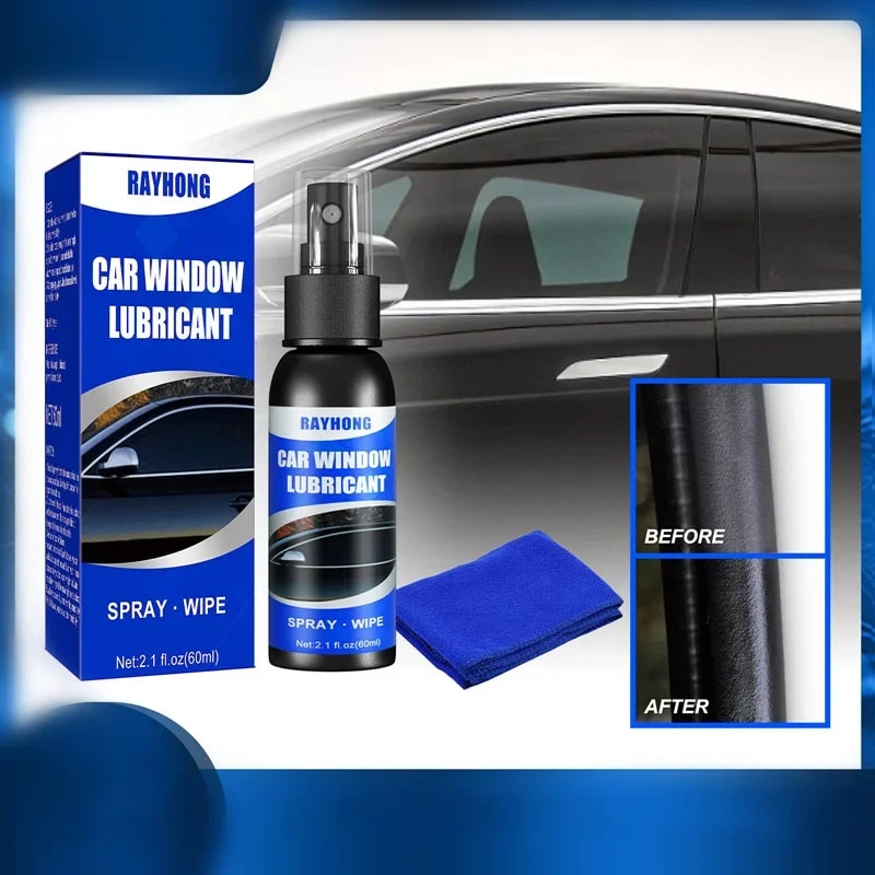 Window Lubricant For Car Rubber Strip Softening Maintenance Noise Elimination 1